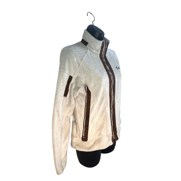 KUHL Women's Flight Jacket Fleece jacket Color Stone size S - Picture 3 of 8